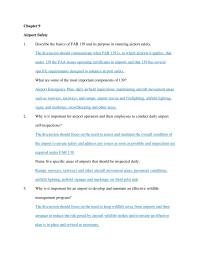 Aeronautical Engineering Chapter 9 Homework Why Important For Airport Operator Manage Wildlife