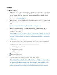 Aeronautical Engineering Chapter 10 Homework Specific Threat Nonspecific Threat Describe