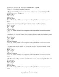 International Business Chapter 16 1 Citizens who are working and living in their home country are called expatriates