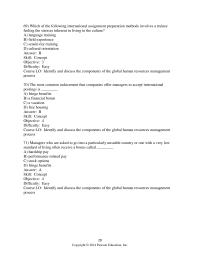 International Business Chapter 16 2 Which of the following is a drawback of Jerome’s staffing approach