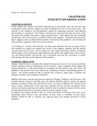 Investments & Securities Chapter 6 Homework Calp Capital Market Line Cml Dominates Other