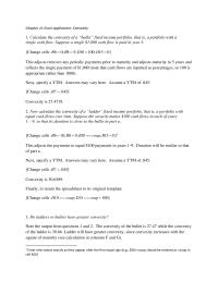 Investments & Securities Appendix I Homework B10 Coup B15 This Adjusts The Payments