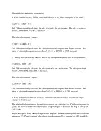 Investments & Securities Appendix I Homework The Value Reinvested Coupons Increases From 46933