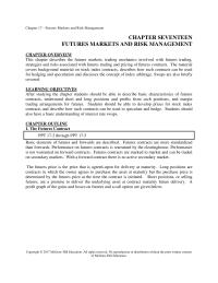 Investments & Securities Chapter 17 Homework Hedges Are Named The Position Taken The