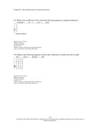 Chapter 3 3 92 What The Coefficient When The Following