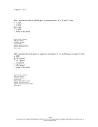 Chapter 5 4 104 Calculate The Density So2 Gas Grams