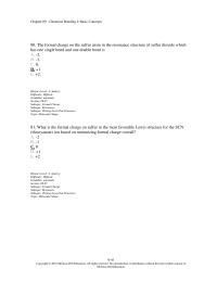 Chapter 9 3 80 The Formal Charge The Sulfur Atom