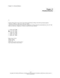 Chapter 13 1 Chlorine Dioxide Reacts Basic Water Form Chlorite