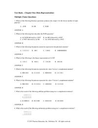 Chapter 1 1 Which of the following bit patterns cannot be expressed in hexadecimal notation