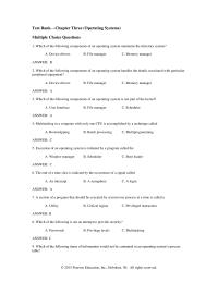 Chapter 3 1 Which of the following components of an operating system is not part of the kernel