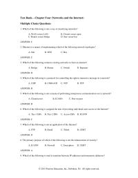 Chapter 4 1 Which of the following connects existing networks to form an internet