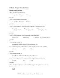 Chapter 5 1 Which of the following is not a means of repeating a block of instructions