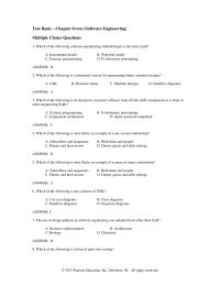 Chapter 7 1 Which of the following software engineering methodologies is the most rigid