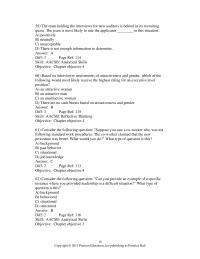 Chapter 04 2 Careful Selection Important Because Leads Increased Employee and
