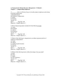 Chapter 07 1 Which of the following is true for employers who use independent contractors