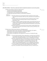Chapter 10 1 What is the most likely outcome of the best- self feedback process