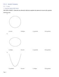 Elementary Education Chapter 11 11 Find Equation For The Hyperbola Described Vertices