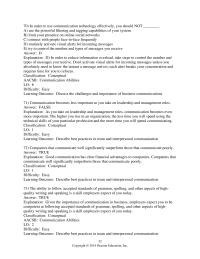 Chapter 1 3 False explanation Communicate Effectively You Need Keep Technology