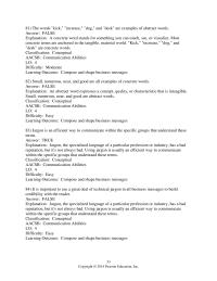 Chapter 4 3 Small, numerous, near, and good are all examples of concrete words
