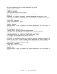 Chapter 14 3 Once you have mailed the letter of acceptance for a job you