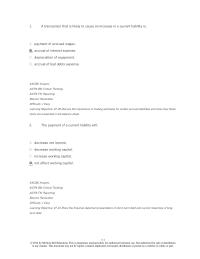 Accounting Chapter 7 1 Transaction That Likely Cause Increase Current Liability