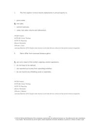 Accounting Chapter 9 1 The First Caption Most Income Statements Annual