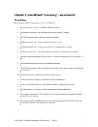 Chapter 6 1 The destination operand of&nbsp; the OR instruction cannot be a memory operand