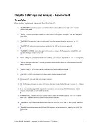Chapter 9 1 The EDX and ECX registers can be combined in a based-indexed operand