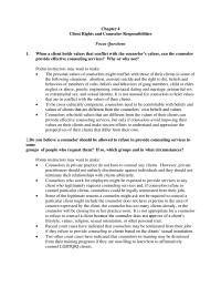 Business Ethics Chapter 4 Homework Having Written Disclosure Statement Can Help Ensure