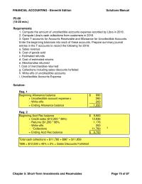 Accounting Chapter 5 Homework Using The Revenue Recognition Section Note Reference