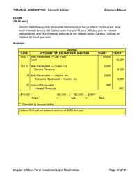 Accounting Chapter 5 Homework Saybrooke could speed up cash flows from receivables