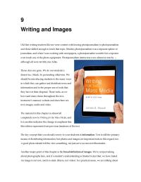 Chapter 9 1 People recognizable in a photograph should be fully identified in a cut line.