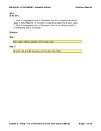 Accounting Chapter 8 Homework Honey Bakerys Investing Activities Appears That The