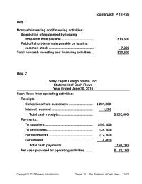 Accounting Chapter 12 Homework Economic Analysis The Plan Reclassify Accounts Receivable