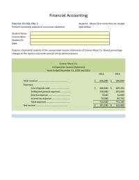 Accounting Chapter 13 Homework Financial Accounting Exercise 1327b Obj Students Please