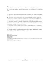 Business Law Chapter 3 2 will a plaintiff be allowed to assert jurisdiction over a defendant in