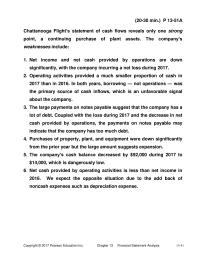 Accounting Chapter 13 Homework Other Expenses 05 25 Net Income