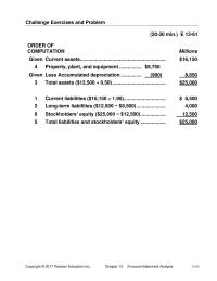Accounting Chapter 13 Homework Receivables Make 152 Assets Compared 110 For