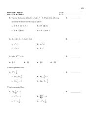 Chapter 4 Chapter 4 Form E_2015 Between What Two Consecutive Integers Must 15