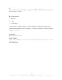 Business Law Chapter 8 2 which of the following torts seek to compensate people wrongfully subjected