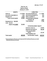Accounting Chapter 11e Homework You May Find That Gambols Price Inflated