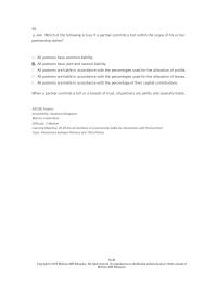 Business Law Chapter 36 3 what is the written agreement creating the partnership entered into