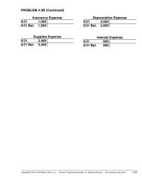 Accounting Chapter 4 Homework The generally accepted accounting principles pertaining