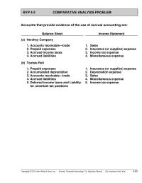 Accounting Chapter 4 Homework The average company in the study would boost its earnings