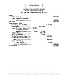 Accounting Chapter 5 Homework A decline in sales does not necessarily mean that profitability