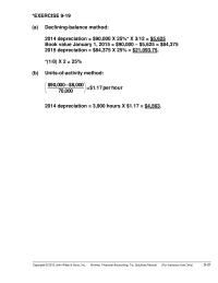 Accounting Chapter 9 Homework In addition, legal costs of $46,800 incurred in the