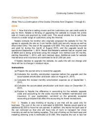 Accounting Chapter 9 Homework Recall That Cookie Creations Has December Fiscal
