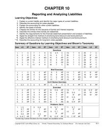 Accounting Chapter 10 Homework Two Criteria Must Met 1 The Contingency