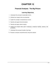 Accounting Chapter 13 Homework Chicago Cereals Current Assets Increased 290000 From