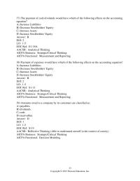 Chapter 1 3 Payment of expenses would have which of the following effects on the accounting equation